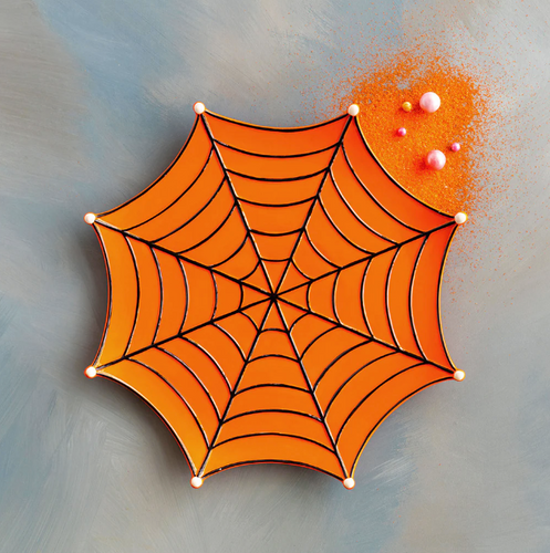 Glitterville Spider Web Tray