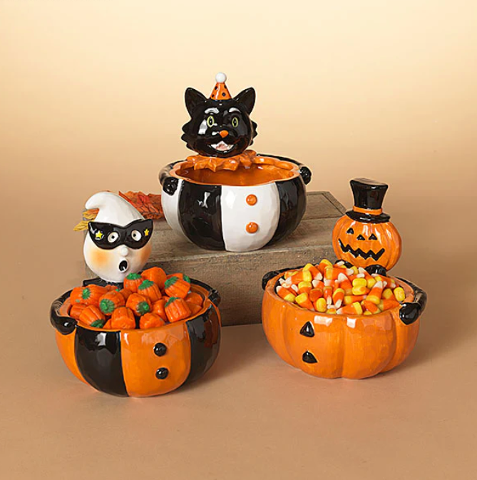 Dolomite Halloween Candy Dish – Henson Florist & BelindaBelles