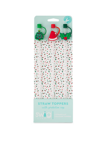Swig Life Christmas Holiday Straws & Straw Toppers