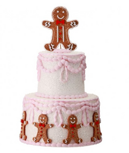 Christmas Gingerbread Tier Cake