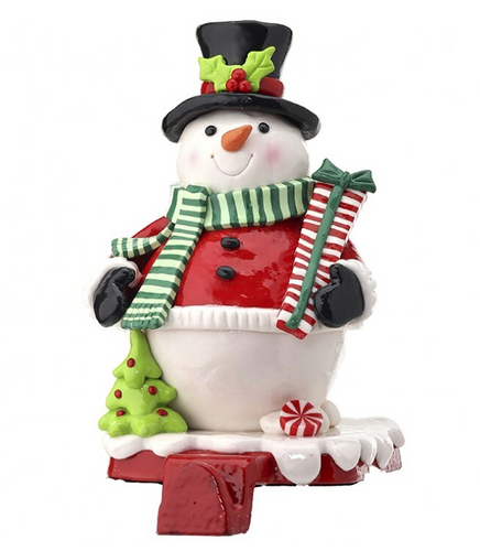 Snowman Christmas Stocking Holder