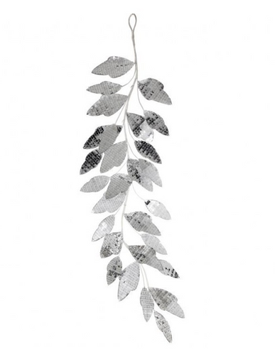 Christmas Mirrored Disco Leaf Garland