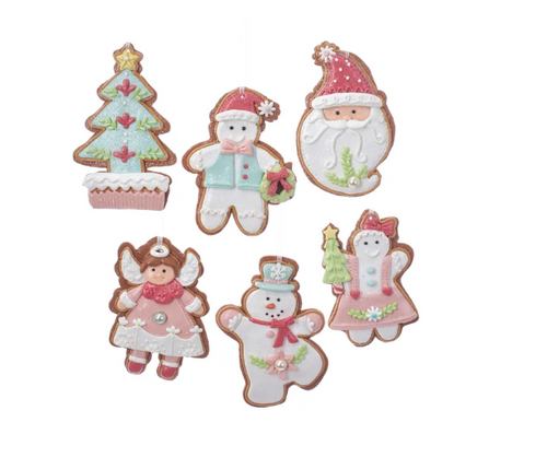 Pastel Sugar Cookie Ornaments