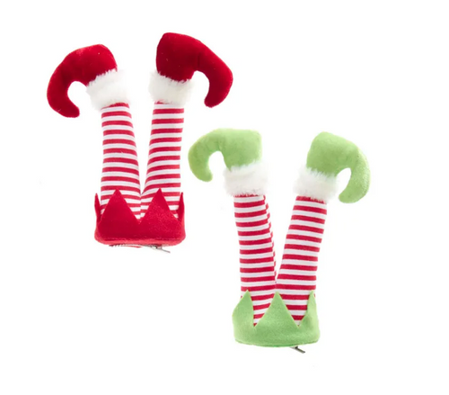 Elf Leg Clip Ornament