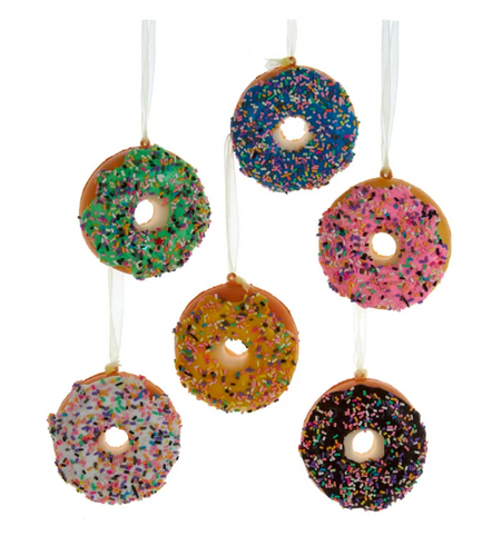 Sprinkle Donut Ornament