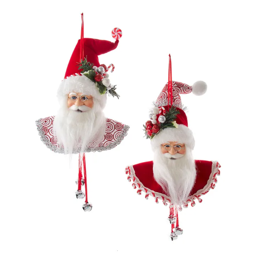 Belinda Belles Santa Head Ornament