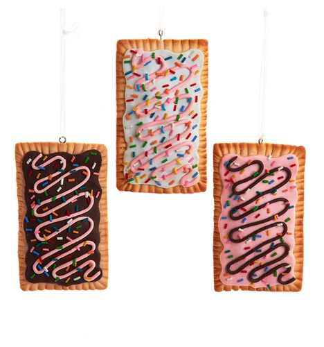 Pop Tart Pastry Ornaments