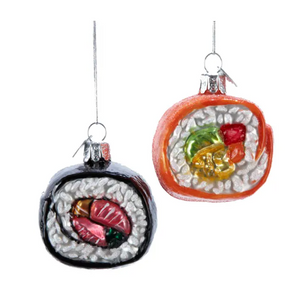 Sushi Glass Ornament