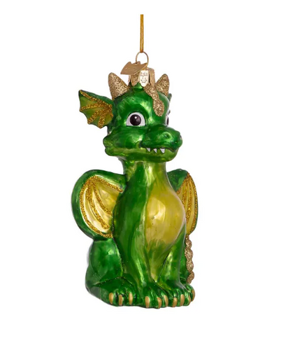Glass Baby Dragon Ornament