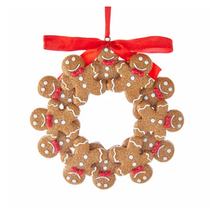 Gingerbread Wreath Ornament