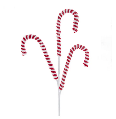Red and White Candy Cane Trio Pick