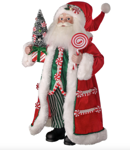 Peppermint Lane Santa