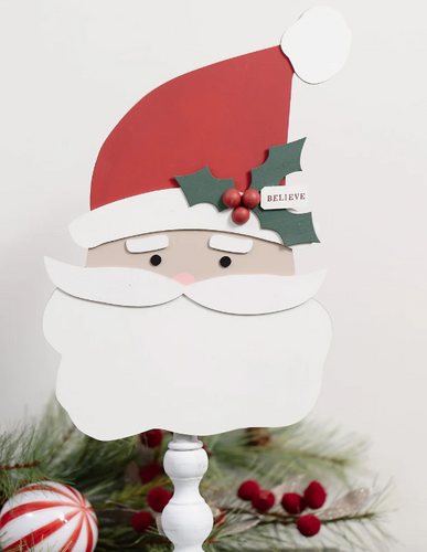 Glory Haus Believe In Santa Topper