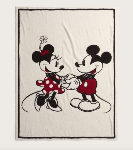 CozyChic® Classic Disney Mickey & Minnie Mouse Blanket
