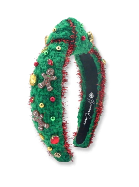 Brianna Cannon CHILD SIZE GINGERBREAD HEADBAND WITH CRYSTALS  display picture 2