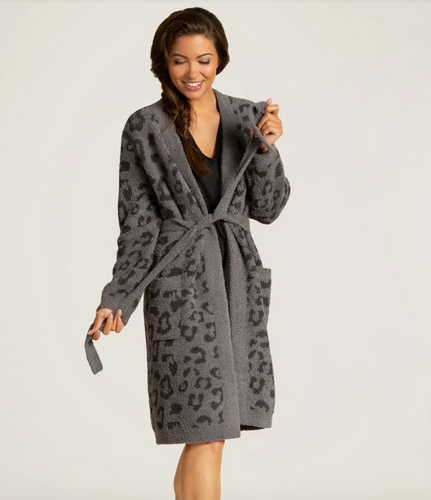 Barefoot Dreams CozyChic® Women's graphite Carbon Barefoot In The Wild® Robe