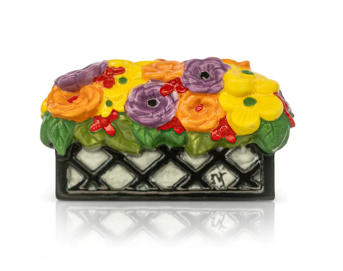 Nora Fleming Love Blooms Here Flower Mini