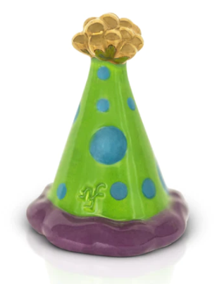 Nora Fleming Hats Off To 20 Years Party Hat Mini