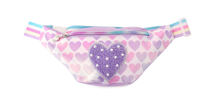 Miss Gwen's OMG Accessories Heart Print Fanny Pack - Thumbnail 2