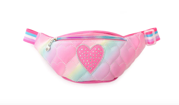 Miss Gwen's OMG Accessories Heart Quilted Fanny Pack - Thumbnail 2