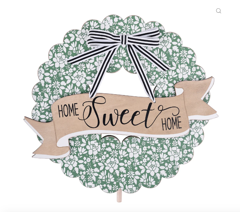 Glory Haus Floral Wreath Topper