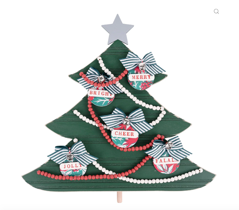Glory Haus Merry & Bright Christmas Tree Topper