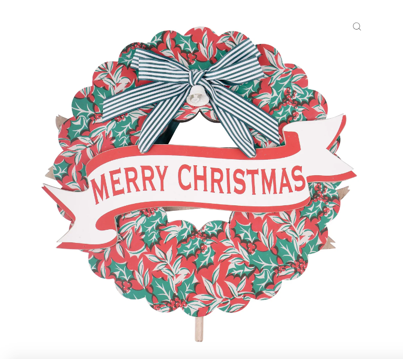 Glory Haus Merry Christmas Wreath Topper