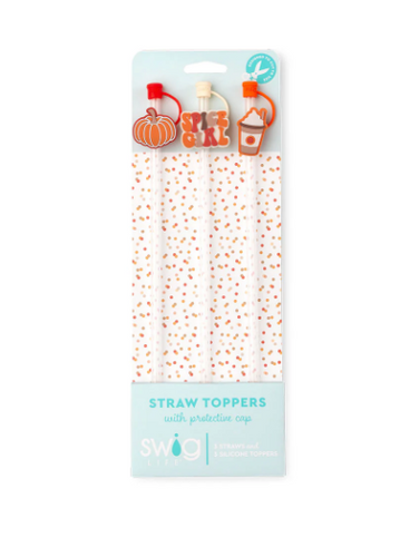 Swig Life Pumpkin Spice Girl Straw Set