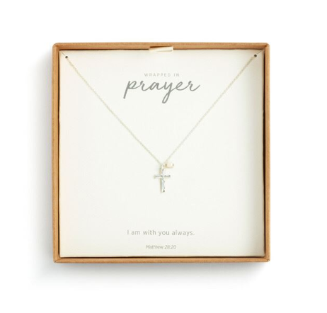 Silver Dainty Cross Necklace