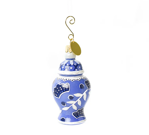 Happy Everything Chinoiserie Ginger Jar Ornament