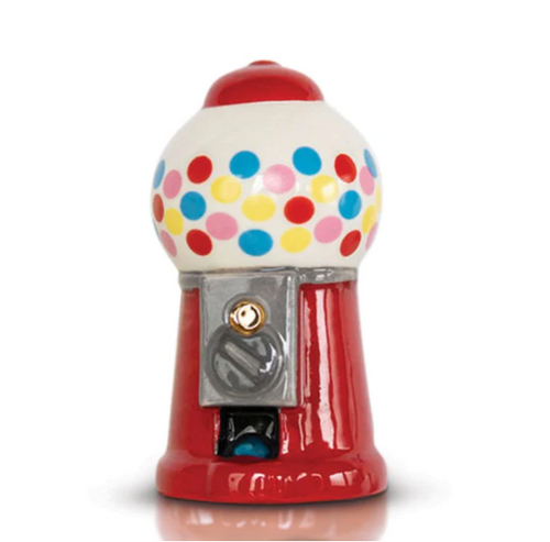 Nora Fleming Chews Wisely Bubblegum Machine Mini