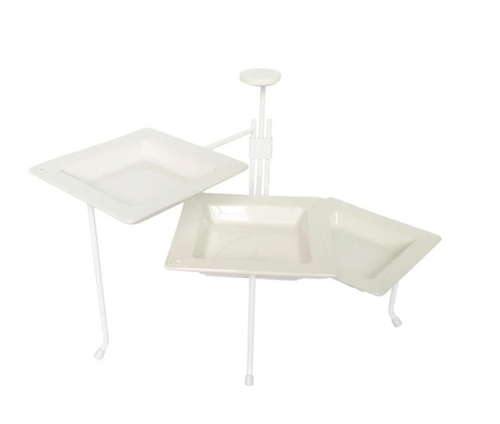 Nora Fleming Square Triple Tier Stand