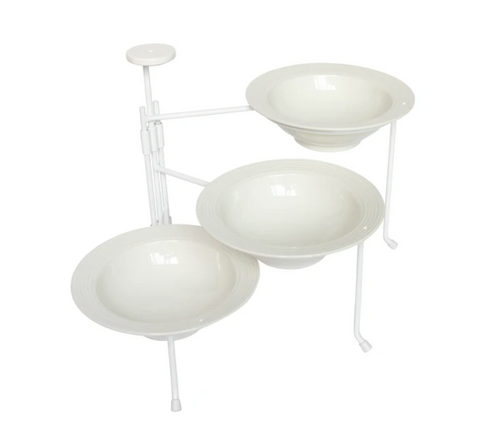 Nora Fleming Round Tripe Tier Stand
