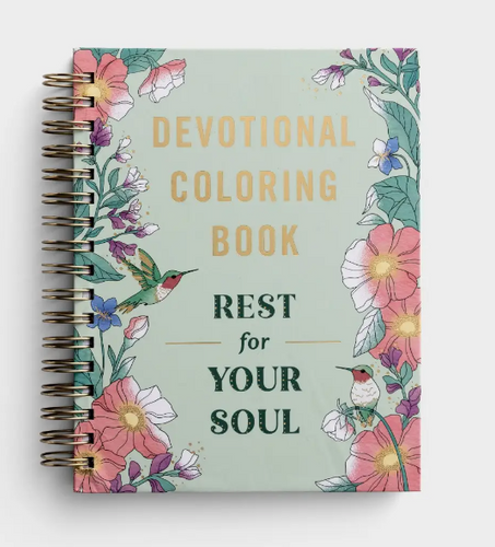 Devotional Coloring Book Rest For Your Soul