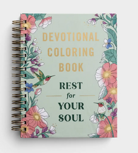 Devotional Coloring Book Rest For Your Soul