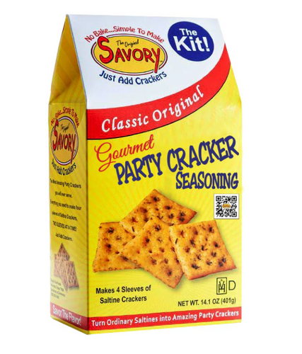 The Original Savory Classic Original Gourmet Party Cracker Seasoning Kit
