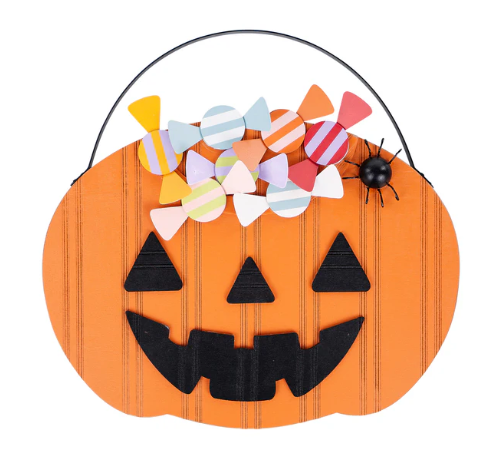 Glory Haus Candy Pumpkin Pail Topper