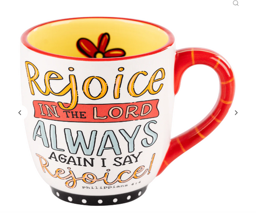 Glory Haus Rejoice In The Lord Mug
