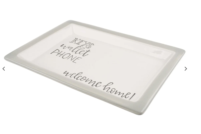Glory Haus Keys Phone Wallet Trinket Tray