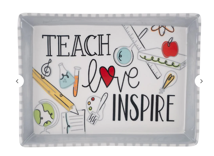 Glory Haus Teach Love Inspire Trinket Tray