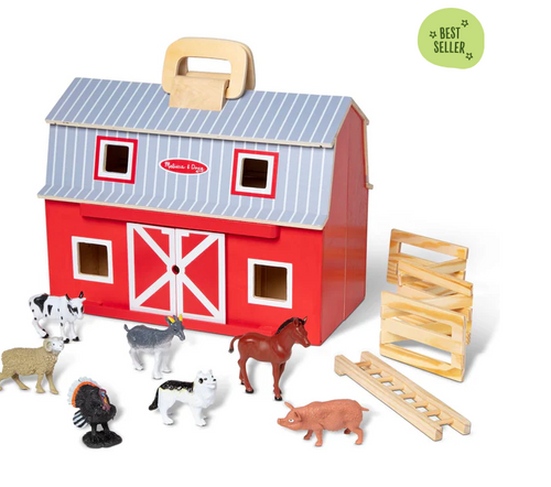 Melissa & Doug Fold & Go Barn