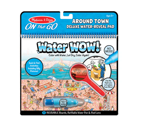 Melissa & Doug Water Wow! Deluxe Water-Reveal Pad - Around Town