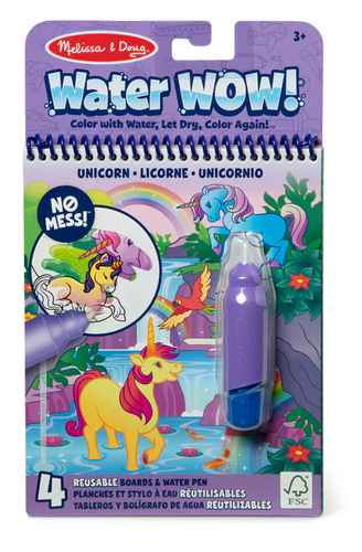 Melissa & Doug Water WOW! Water-Reveal Pad - Unicorn