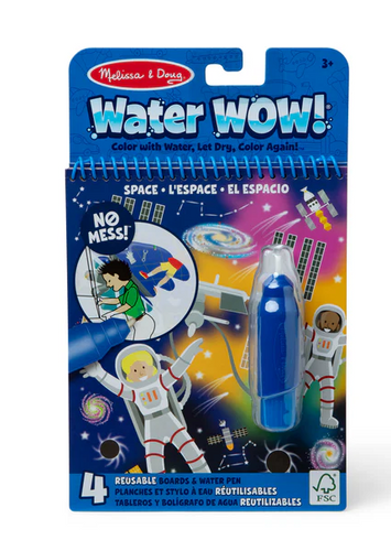 Melissa & Doug Water Wow! Space Water-Reveal Pad – On the Go Travel Activity