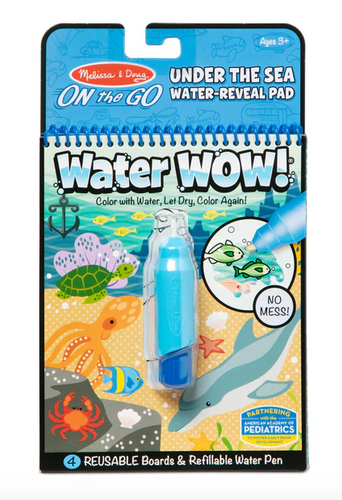 Melissa & Doug Water Wow! Water-Reveal Pad - Under the Sea