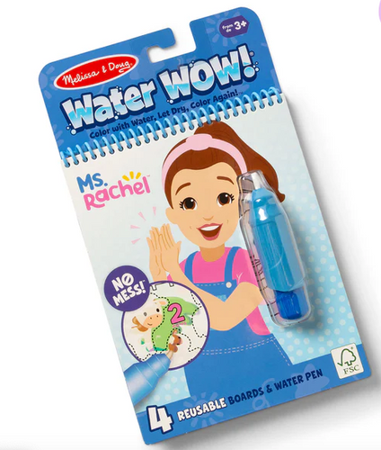 Melissa & Doug Ms. Rachel™ Water WOW! Color-Reveal Pad – Find & Count