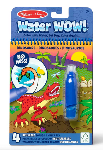 Melissa & Doug On the Go Water Wow! Water-Reveal Pad – Dinosaurs