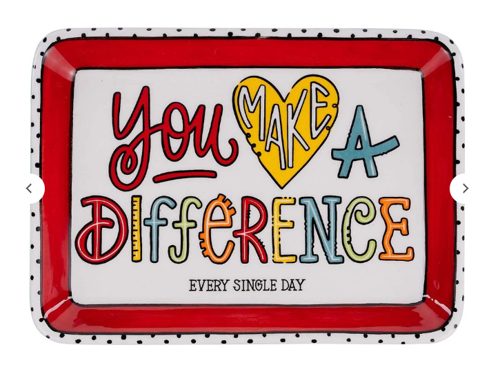 Glory Haus You Make A Difference Trinket Tray