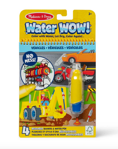 Melissa & Doug On the Go™ Water WOW!® Water Reveal Pad – Vehicles