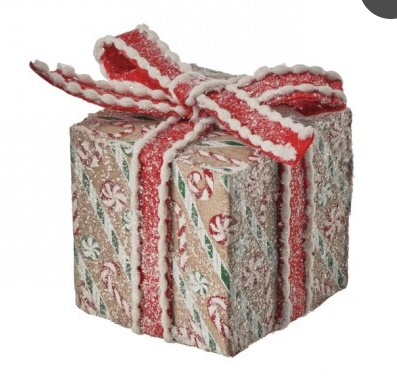 Sugar & Spice Gift Box Ornament